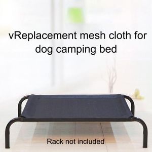 Mesh Fabric Mat Inomhus utomhuskylning Elevated Home Pet Cot Cushion Portable Dog Bed Washable Replacement Cover Moisture Proof1