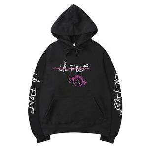 Lil Peep Hoodies Kärlek män Sweatshirts Huvtröja Huvtröja Herr /Kvinnor sudaderas gråta baby Hiphop Streetwear Mode Luvtröja Man X1022