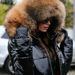 Moda Kış Parkas Kadınlar Artı Boyutu 5XL Ceket Kaban Rahat Kalın Sıcak Uzun Kapşonlu Giyim Kadın Düz Temel Tops 201130