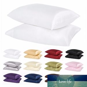 2pc Satin Pillowcase Pillow Cover Multicolor 48*74cm