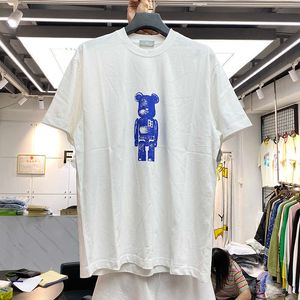 T-shirt dos homens 2021 verão novo ader bear manga curta homens e mulheres soltas casuais redonda de algodão versátil marca T-shirt