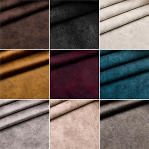 Tkanina gruba Leatherre Velvet Wzór Faux Leather Home Decor Szycie Tkaniny Tapicerki, Czarny Biały Beżowy Szary według licznika