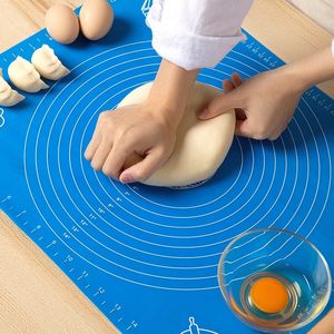 Kek Araçları Silikon Yapışmaz Kalınlaşma Rolling Pad Noodle Pasta Pişirme Yapıştır Un Masa Örtüsü Mutfak Aletleri