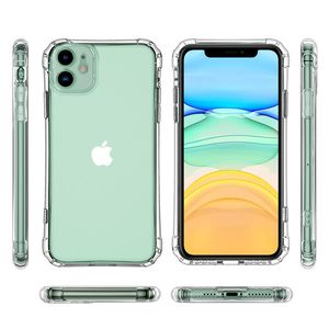 1,5 mm mattierte TPU transparente Handyhülle für iPhone 12 Mini 12 11 Pro MAX XS XR XS MAX 7 8 Plus