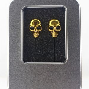 BB-05 Skull Metal In-Ear Cell Phone Earphones MP3 Headphones