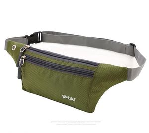 Горячий продажа спорт нейлона waistpacks многофункциональной водонепроницаемого телефона мешок открытой езда туризм waistpack работает Crossbody сумку оптом пачки