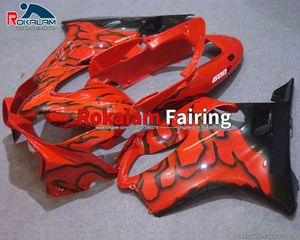 Red Black Fairings For Honda CBR600 F4i 2004 2005 2006 2007 CBR 600 CBRF4i 600F4i CBR600F4i Motorcycle ABS Fairing Kit (Injection molding)