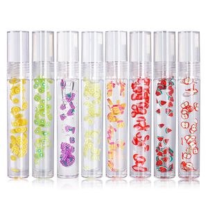 Roll-on Fruit Lip Gloss Lips Plump Oil Colorless Shiner Transparent Glaze Moisturizer Nutritious Natural Plumping Liyalan Makeup Lipgloss Lipper