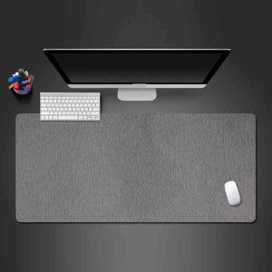 Tappetino per mouse da gioco dal design astratto grigio avanzato Tappetino per blocco grande in gomma naturale di alta qualità Notebook da ufficio Tastiera Mouse Tappetini grandi AA220314