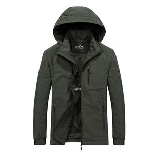 Nya taktiska jackor M ~ 6XL Vår Höstmän Casual Militär Hoodie Jacka Män Vattentät Kläder Mäns Windbreaker Coat Male X0621