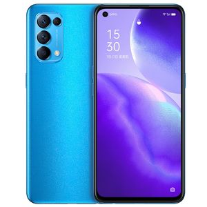 Original Oppo Reno 5 5G Mobile Phone 8GB RAM 128GB ROM Snapdragon 765G Octa Core 64MP OTG 4300mAh Android 6.43" OLED Full Screen Fingerprint ID Face Smart Cell Phone