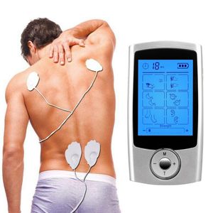Elektrische Massager Modus Elektronische Puls Massagegerät Nacken Zurück Muskulatur Massage Körperpflege Abnehmen Digital Therapy Stimulator LCD