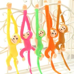 70 cm One Piece Long Arm Monkey dal braccio alla coda giocattoli di peluche tende colorate bambole di peluche in cotone 8 colori