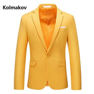 new arrival spring blazers fashion casual blazer men,men's high quality casual jackets size M-6XL 201104