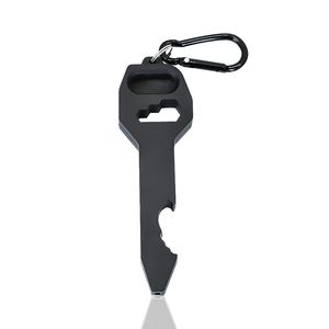 Multifunctional Tobacco Pipe Portable Accessories Key Shaped With Carabiner Bottle Opener Screwdriver Wrench Smoking Wild Trip Multi Tool Cigarette Accessories