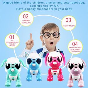 Toptan satış Akıllı Robot Köpek Akıllı Oyuncak Pet Robot Etkileşim Çocuk Eğlenceli Playmate Elektronik Pet Köpek Oyuncak Çocuksa40 A10
