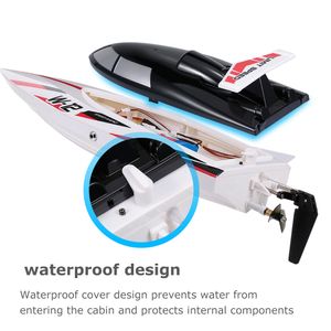 RC Boat 2.4G 35KM/H High Speed RC Racing Boat 390 Motor Capsize Protection Remote Control Boats RC Toys For Kids
