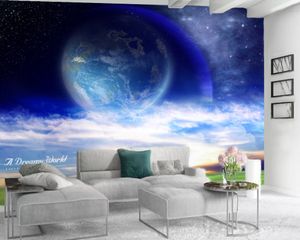 Home Decor 3D Wallpaper 3D Photo Wallpaper Dream World Romantic Landscape decorativa Silk 3d Mural Wallpaper