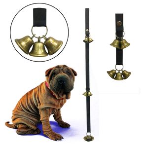 Adjustable Dog Bells for Potty Training Doorbell Rope Housetraining Communicate Alarm Puppy Door Bell Dogs Housebreaking GH896