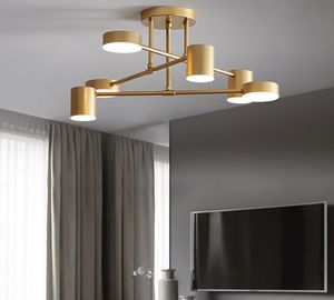 Postmodern Light Luxury Ceiling Lamp Designer Minimalistisk Nordic Lampor Sovrum Taklampa