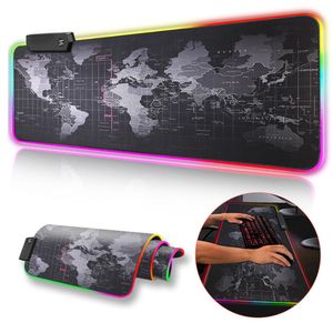 Oyun mouse pad rgb bilgisayar mouse pad büyük oyun mousepad fare pedleri led gamer mause halı 900x400 masa mat pc için