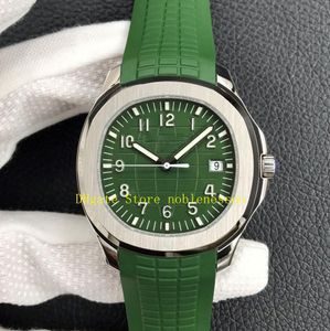 8 стиль 3K заводские часы мужской зеленый циферблат сапфировый стеклянный резиновый браслет 5168G 904 сталь оранжевый 5167R CAL.324 S C автоматическое движение 3KF ETA мужчин 5167 часов