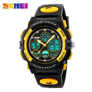 SKMEI Zegarki dziecięce Sport Wojskowy Moda Dzieci Digital Quartz Led Watch Dla Dziewczyn Chłopcy Wodoodporna Kreskówka Wristwatch LJ200911