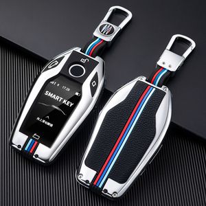 Car Key Case Cover Key Bag For Bmw 1 3 5 7 Series X1 X3 X5 X6 X7 F30 G20 F34 f31 G30 G01 F15 G05 I3 M4 Accessories Car-Styling