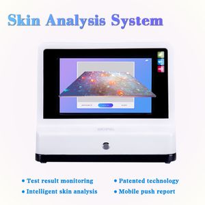 new technology price face skin analysis machine skin test system skin detector scanner device fast ship