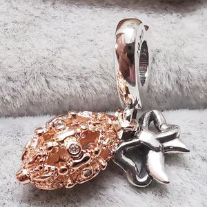 Autentyczne Pandora Rose Gold Limited Edition 2020 Wakacje ornament CZ Urok Fit Europejski Styl Luźne Koraliki Do Bransoletki Dokonywanie DIY Biżuteria 789170C01