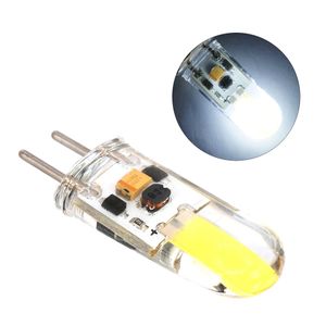 Ściemniana Gy6.35 Lampa LED DC 12V Silikonowa LED COB Light Bulb 3W Wymień oświetlenie halogenowe