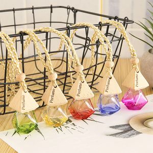 Mini Perfume Bottle with Rope For Perfuma Diffuser Fragrance Empty Glass Car Home Decor Bottles