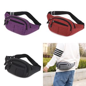 Portable Package Compact Single Shoulder Canvas Pocket Cycling Woman Man Waist Bag Fashion Accessories Outdoors Motion 6sz K2