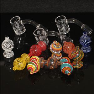 Fumando Domless Quartz Club Banger Nails 10mm 14mm Quartz Straw Tube Tip Banger para bongos