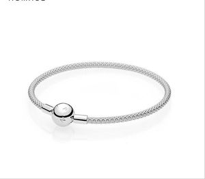 New Hollow Interwoven Silver Basic Chain Armband DIY Braided Alloy Beaded Basic Bracelet Bare Kedja GD884