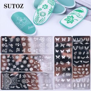 12 Kinds Snowflake Butterfly Cute Cartoon Design Stamp Plates Leaf Flower Nail Art Stamping Template Printing Stencil Image Tool 0213