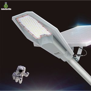 100W 200W 300W 400W Solar Street Lamp Outdoor Lighting IP65 Waterproof Wall Light with Pole Remote Control