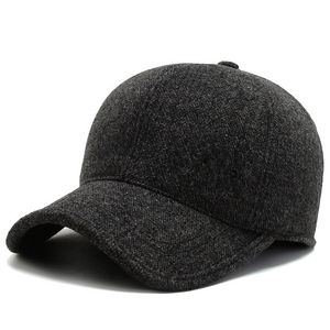 Quente Inverno Novo Algodão Basball Basball Stitching Outono e Inverno Cap de Inverno Quente Proteção à Prova de Frio Chapéu JXW726