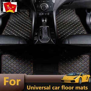 Universal bilgolvmattor för BMW 3 -serie E46 316 318CI 318D 320D 313 325 328 330D Bilstyling All Weather Carpet Floor Foder H220415