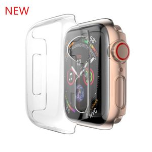 Screen Protector For iWatch Series 4 TPU Soft Case Clear Full Cover Protective Shell Cases For iWatch 1 2 3 4 5 40mm 44mm 42mm 38mm