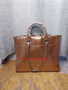 Европа Америка Мода дизайнер женская сумка цепи мессенджеров на плечо сумки хорошее качество патентный кожаный холст кошельки женские дамы высокая емкость сумочка