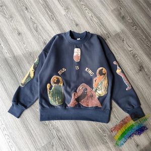 Foaming Print Sweatshirts Herr Dam 1 Hoodie Huvtröjor i hög kvalitet