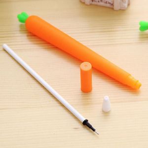 Creaive Carrot Roller Ballpoint Pen 0.5mm Orange Vegetable Shape Stationery Christmas