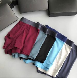 New 6 pcs Cotton Panties Underwear mens Classics Fashion Underwear Print Underwear With Box