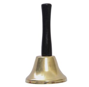 Hand Bell Brass Wedding Bells steel cowbell Party Noise makers Cheering Sporting Games Events Percussion Musical Instrument Gold Silver