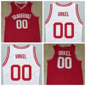 Custom Retro Steve Urkel 00 College-Basketball-Trikot-Männer Ed White Red AnyxS-5xl Name und Nummer