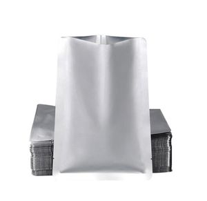 Heat Seal food Aluminum foil bag high temperature resistance cooking foods barbecue Pouch open Top tea masks vacuum package Packaging Bags