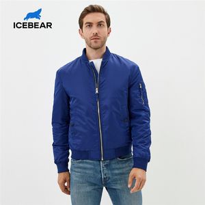 ICEbear Nuova giacca di marca di alta qualità da uomo di volo moda primavera breve MWC20706D 201214