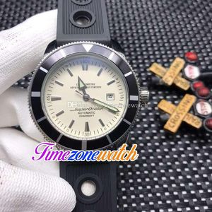 42mm Heritage Date B20 A1732124.G717 Automatic Mens Watch White Dial Stick Markers Black Rubber Strap Gents Sport Watches High Quality Timezonwatch E06A (1)