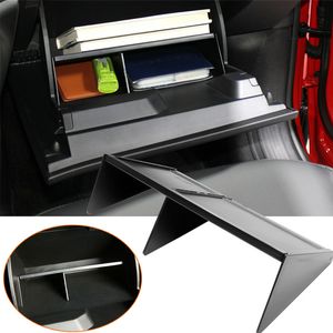 ABS Black Copilot Storage Box Placit Partiction Partition dla Jeep Renegade 2016 UP Auto wewnętrzne akcesoria211e